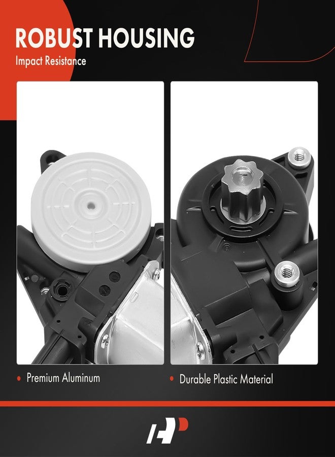 A-Premium Front Right Passenger Side Power Window Lift Motor (2-Pin Plug) Compatible with Honda Accord 2008 2009 2010 2011 2012, Sedan, EX/EX-L Only - Image 4